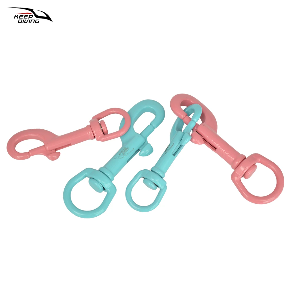 1PCS/3PCS KEEP DIVING 75/90MM 316 Edelstahl Bolzen Snap Haken Clip Tauchen Haken BCD zubehör Tauchen Ausrüstung – Detail 8