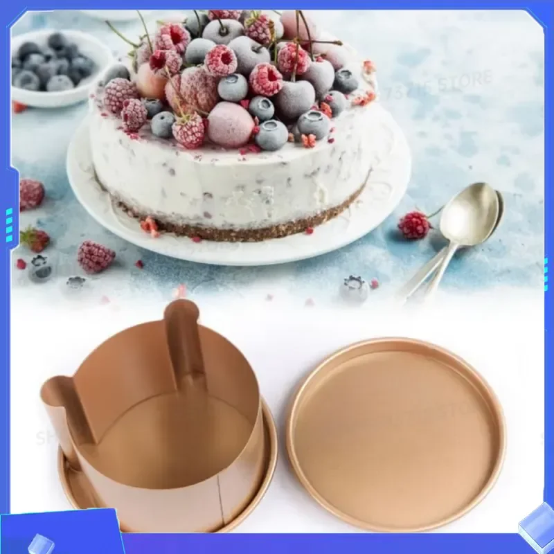 for Bear Head Bread Toast Mold Non-stick Cartoon Mousse Ring Kitchen Baking Tool Golden