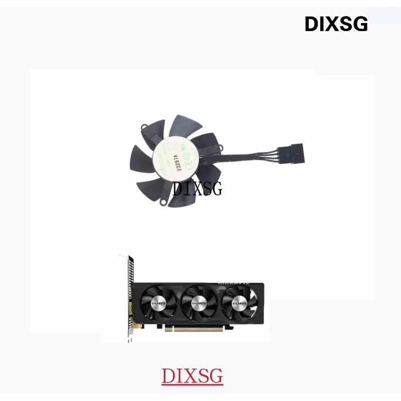 Ventilador de placa gráfica GA51S2H de 46MM para ventilador de baixo perfil Gigabyte GeForce RTX 4060 OC