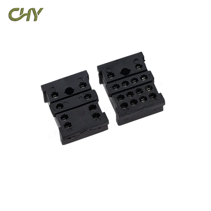 10PCS Relay Soldering Socket Base HH54P MY4N-J HH52P MY2N-J 18F-2Z-A2 4Z PCB Socket