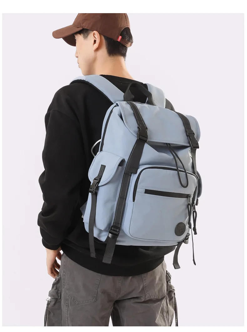 Middle High School Backpack for Boys Student Bookbag Sports Travel Backpack Teenage Boys School Bags Lightweight Casual Daypack