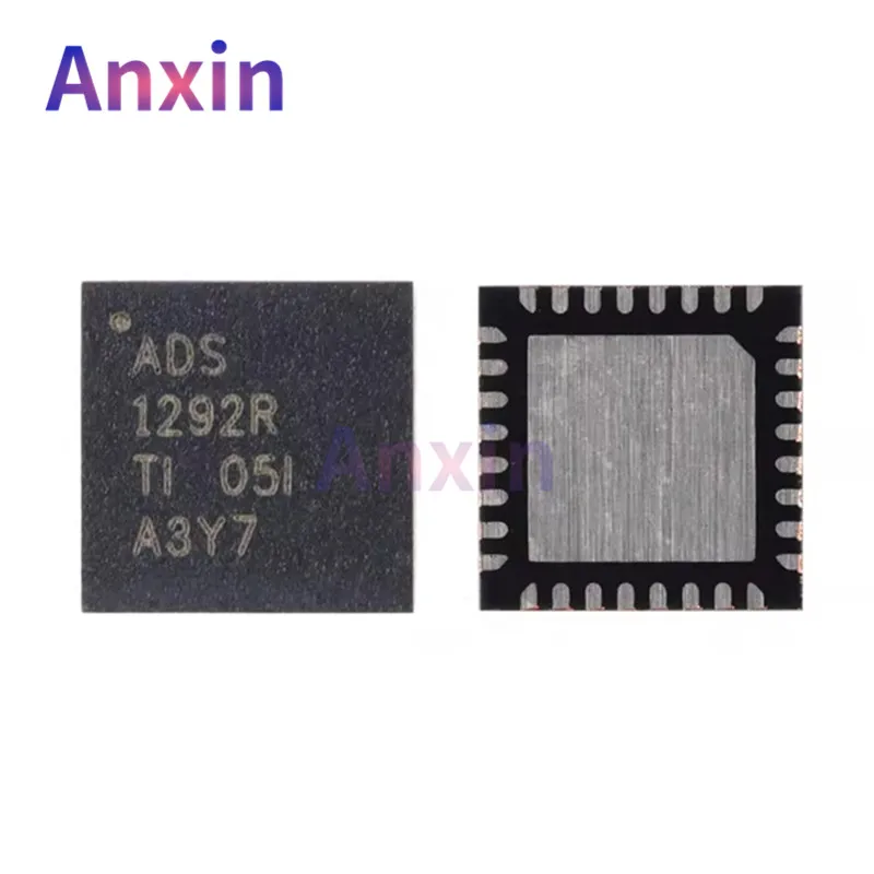 

ADS1292 ADS1292RIRSMR 1292R VQFN-32 24Bit Analog Front End AFE 2-Channel ADC with ECG For Biopotential Measurements IC SMD Chip