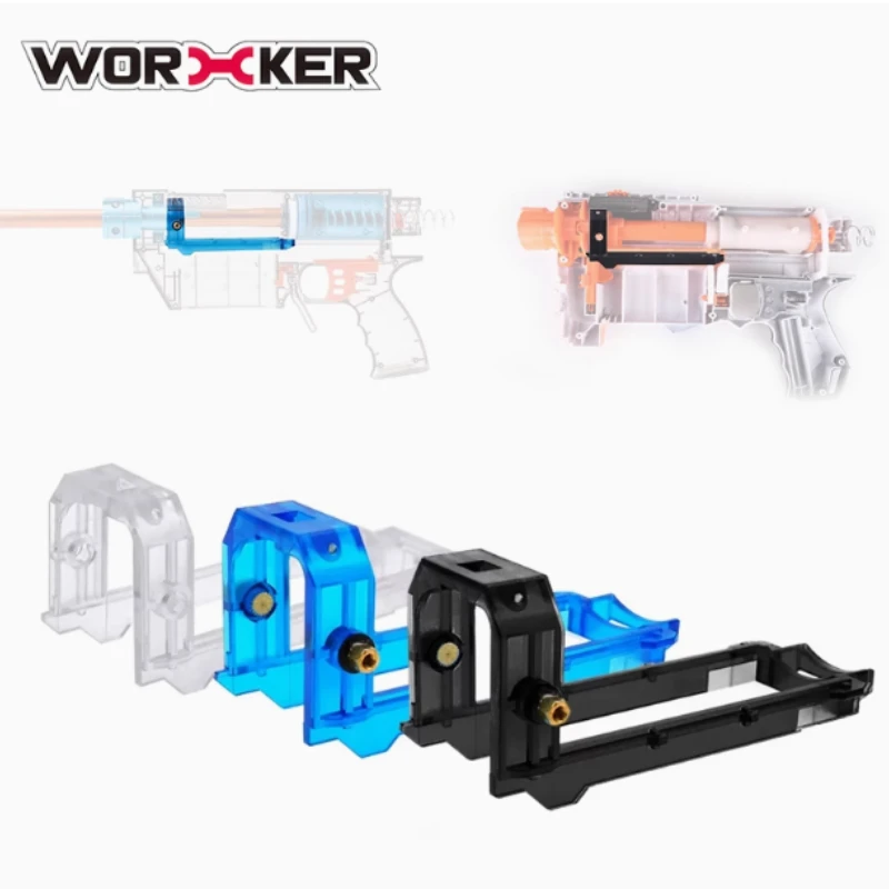 Kit de etapa final sólida de modificación de trabajador para Nerf n-strike Elite Retaliator, varilla de empuje deslizante de PC de profecia de plástico