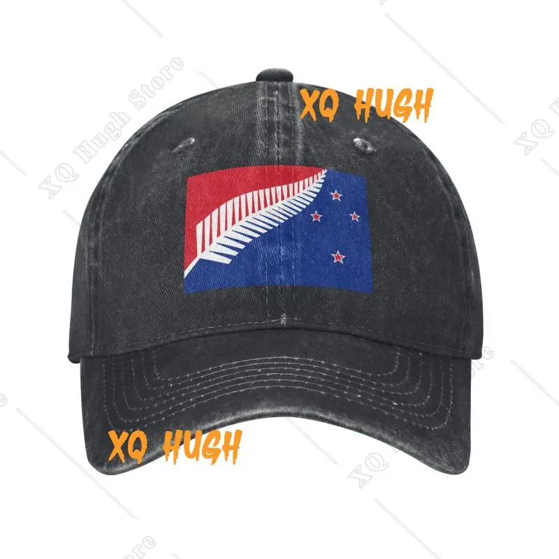 Custom Unisex Cotton New Zealand Flag Baseball Cap Adult Adjustable Dad Hat Men Women Outdoor