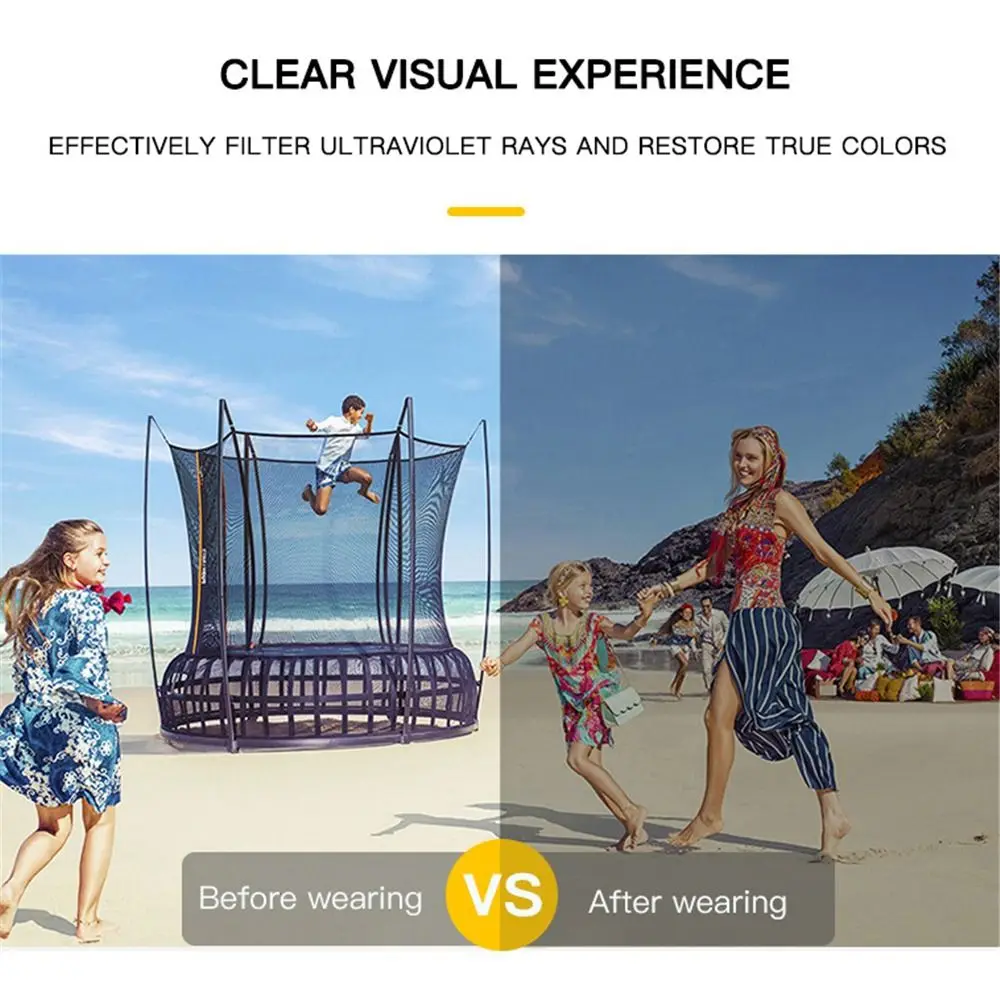 نظارات شمسية عصرية كبيرة الحجم بدون إطار، نظارات شمسية رياضية ملفوفة حول ظلال Y2K للنساء والرجال