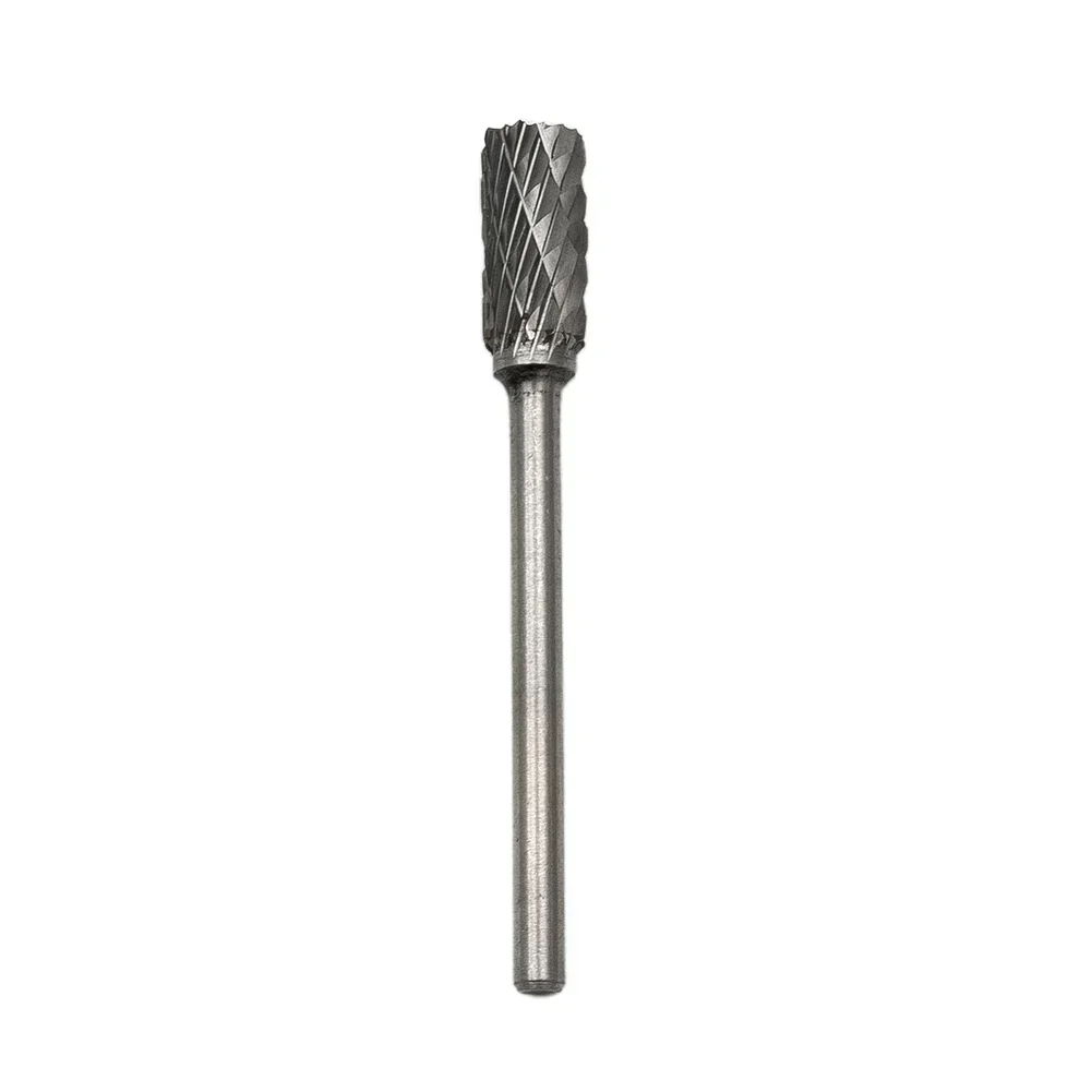 Burrs Rotary Drill Die  Grinder Carving Bit Double Cut CNC Engraving Abrasive Tools Metalworking Milling Polishing