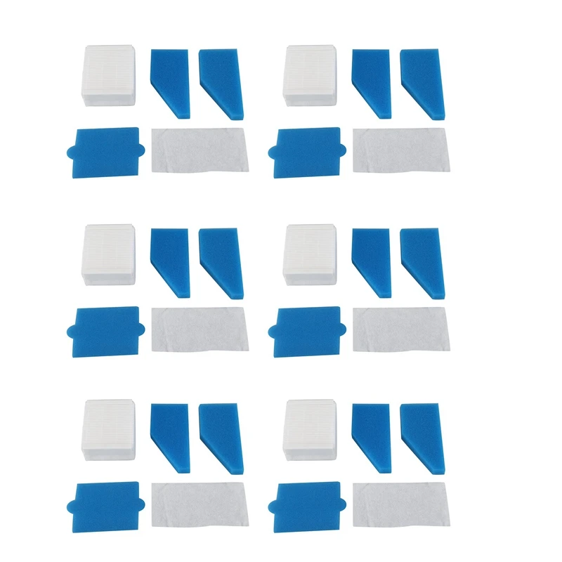 

6X Filter Set Suitable For Vacuum Cleaners Thomas Aqua + Multi Clean X8 Parquet, Aqua + Pet & Family, 787 241Global Stock Ready