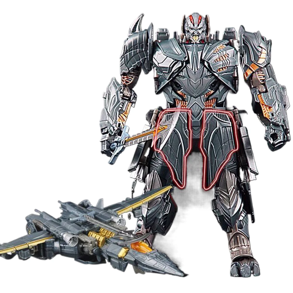 

Transformation Toys Galvatron AOYI BMB H6001-2 18cm Decepticon Beast Wars Alloy Anime Action Figure Car Aircraft Model Boy Gifts