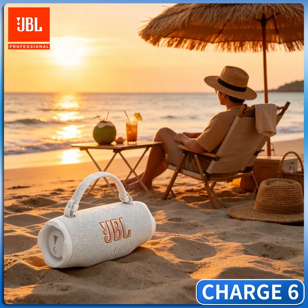 Tavern Stream Full Bass JBL CHARGE6 Bluetooth Speaker RGB Handsfree IP67 Waterproof Dual Driver TF Card Wireless Stereo Audio