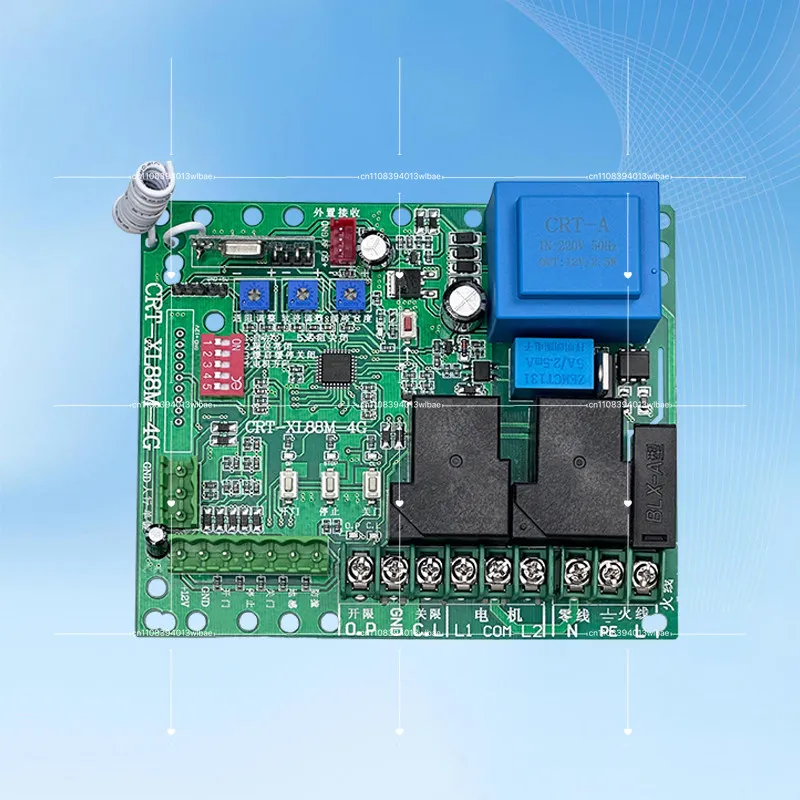Universal Sliding Gate Controller Electric Gate Motor Motherboard Circuit Board Remote Control Accessories XL88M