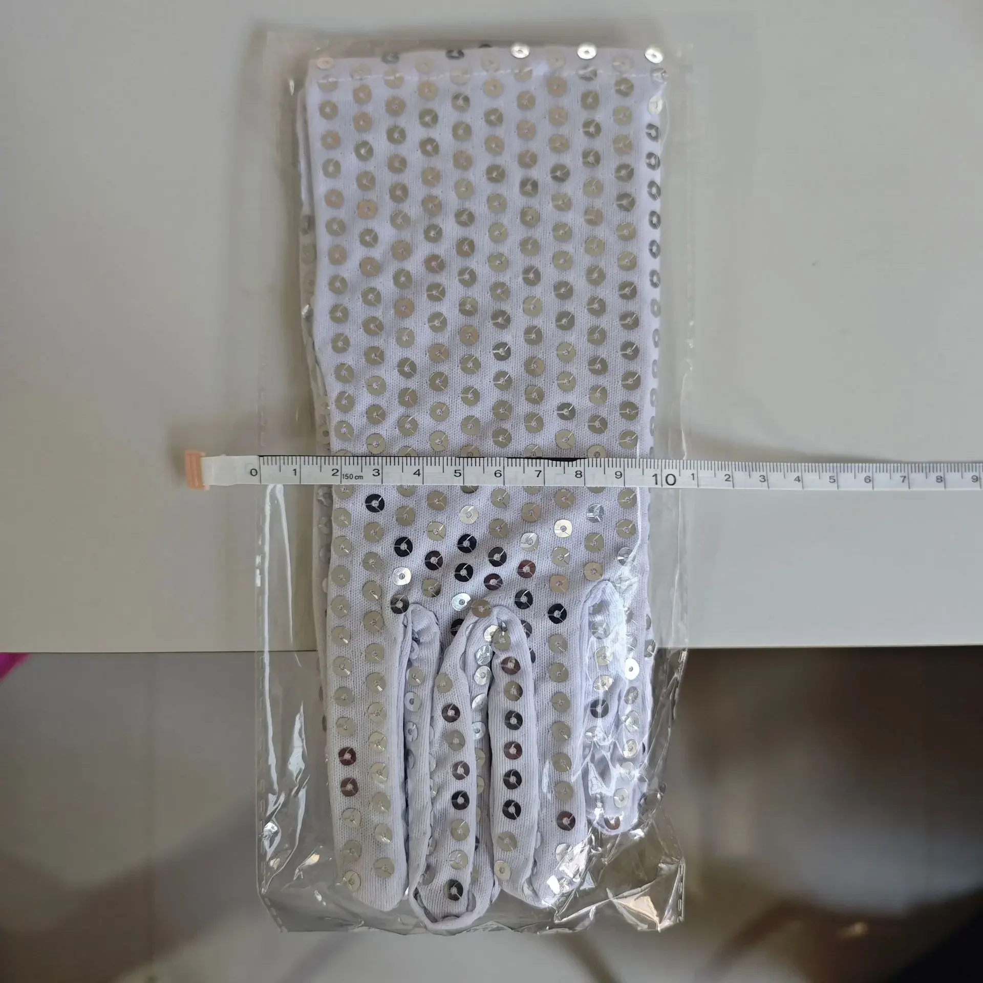 Michael Jackson Silberne Disco-Pailletten-Handschuhe, Extravagante Bühnen-Accessoires für Erwachsene, Nacht-Tanz-Modeaccessoires für Sommerauftritte – Detail 7