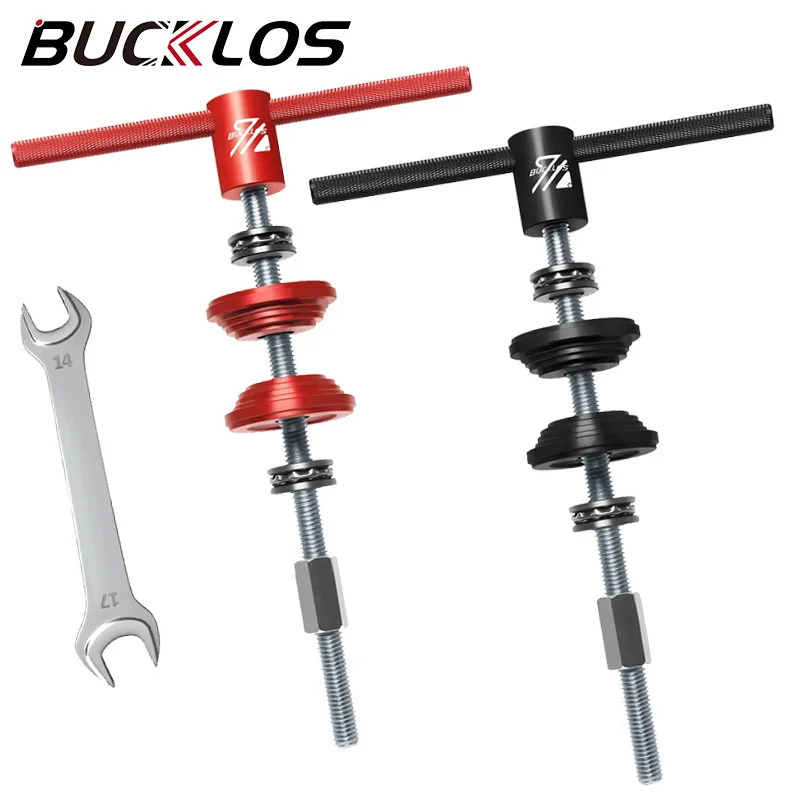 BUCKLOS MTB Road Bike Bottom Bracket Bearing Remove Install Tool Bicycle BB Press for BB86/BB30/BB92 Cycling Headset Repair Kit