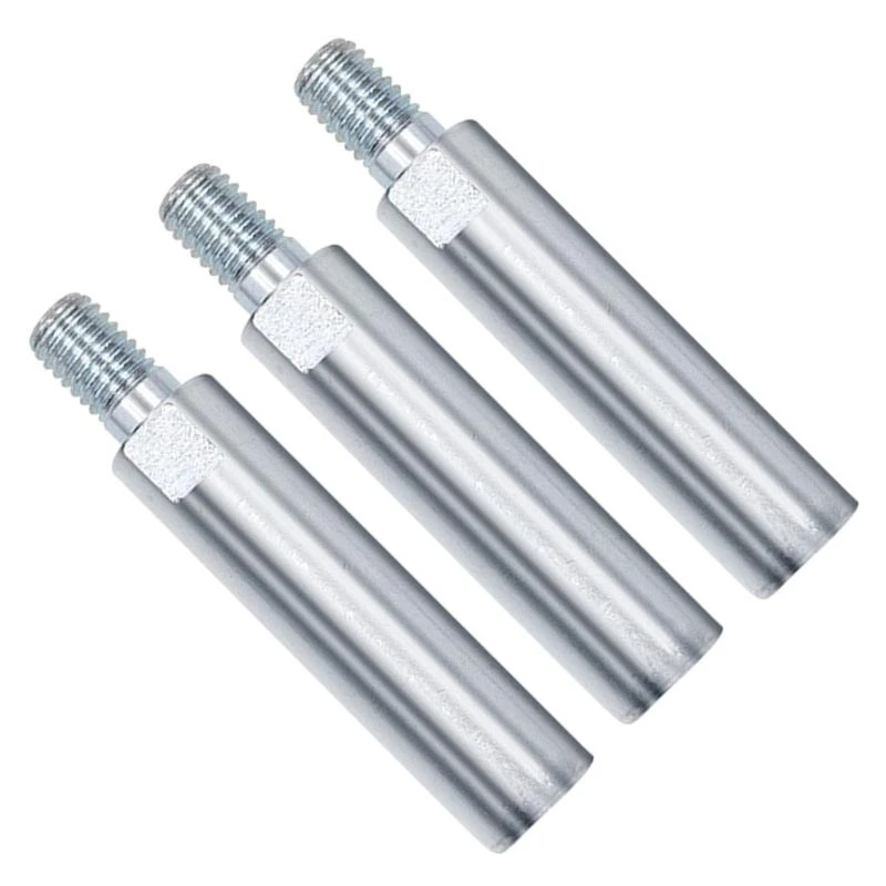 Pack 3 Connecteurs d'extensions filetage robustes Rod pour diverses broyeurs