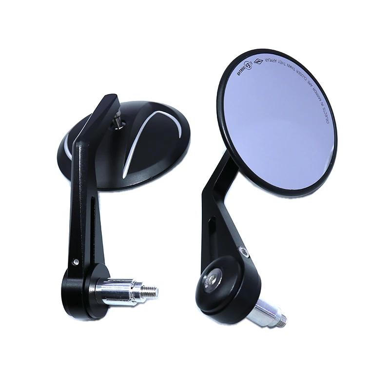 

SH-109E Универсальное ретро-зеркало заднего вида с ручкой из алюминиевого сплава высокого качества, зеркало в стиле ретро, большая зеркальная поверхность с антибликовым покрытием