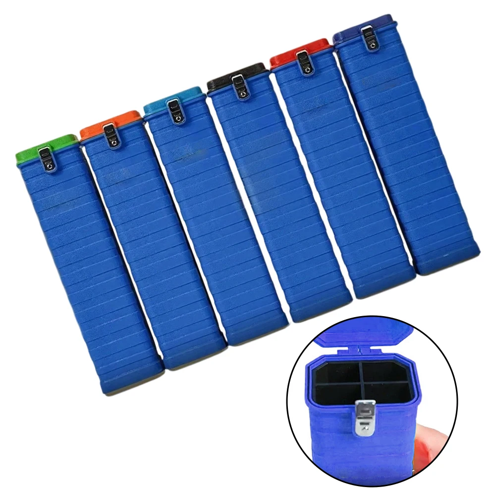 PP/ABS Welding Electrode Storage Bucket With Side Handles And Secure Clasps T Welding Rod Storage Tube For 300-350mm Welding Rod