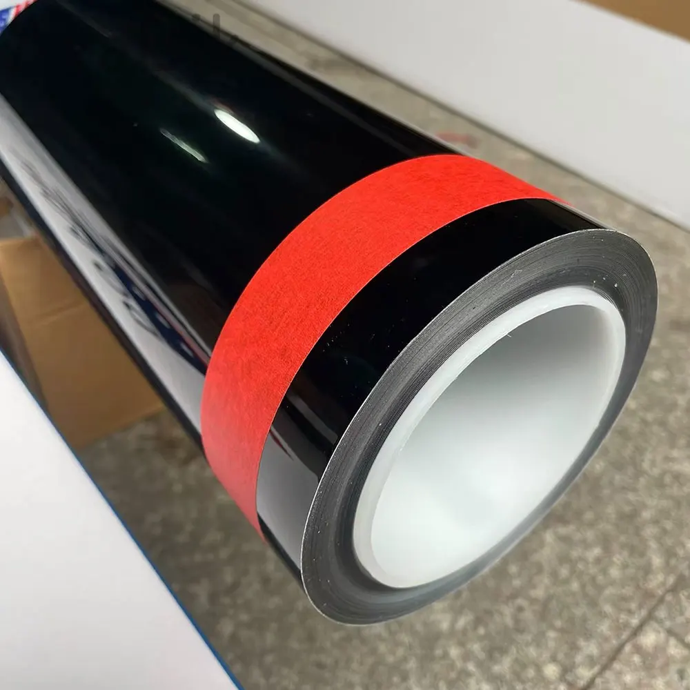 152cm*2m/3m Car Stickers PPF High Glossy Black 7.5Mil TPU Self-healing Car Paint Surface Wrap Vinyl Protection Film Anti-scratch