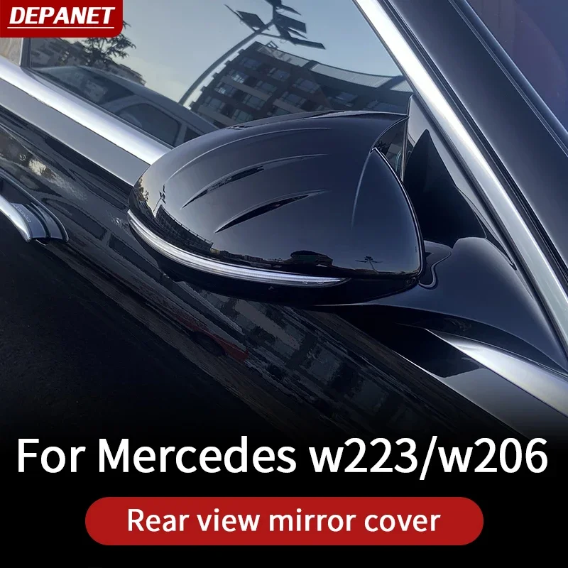 

Спортивное зеркало Depanet для Mercedes w223 S серии 400 450 480 Mercedes C w206 180 200 260 300 внешние аксессуары
