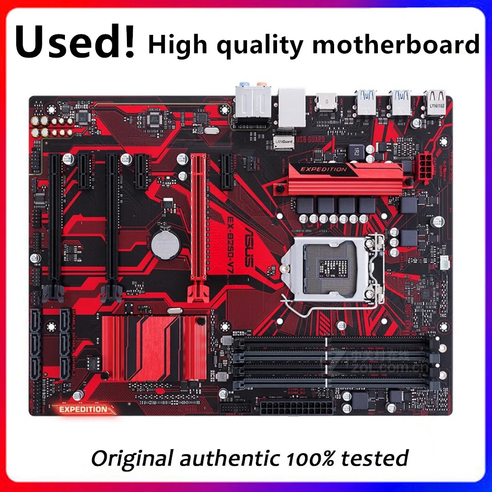 

B250 BTC PRO For Asus EX-B250-V7 B250-V7 Original Used Desktop Intel B250 B250M DDR4 Motherboard LGA 1151 i7/i5/i3 USB3.0 SATA3