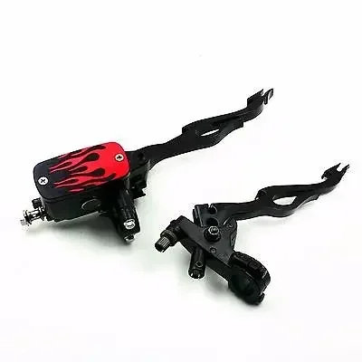 

Пользовательский 7/8 "22 мм пламя руля управления резервуаром тормозной рычаг сцепления мотоцикл велосипед