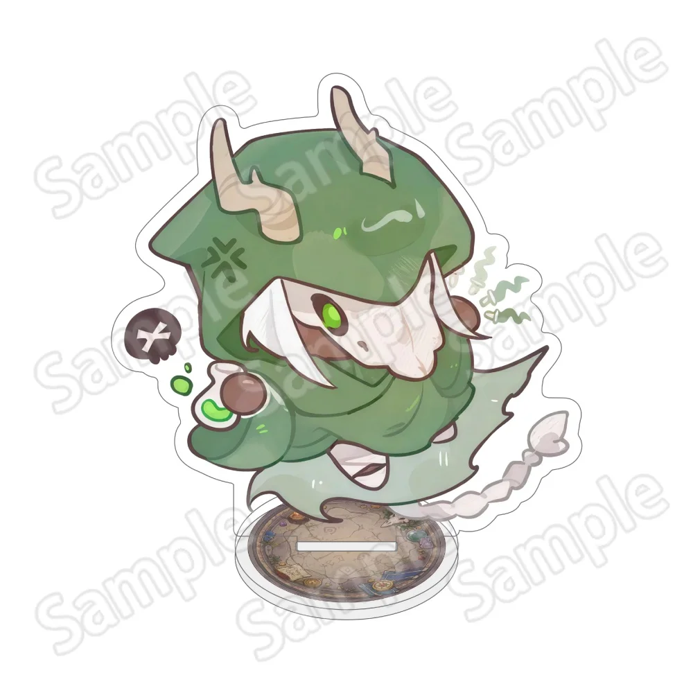 Slay the Spire 2 Acrylic Stand Ironclad Silent Watcher Chibi Figure Double Sided Desktop Ornament Keychain Game Collectible Gift