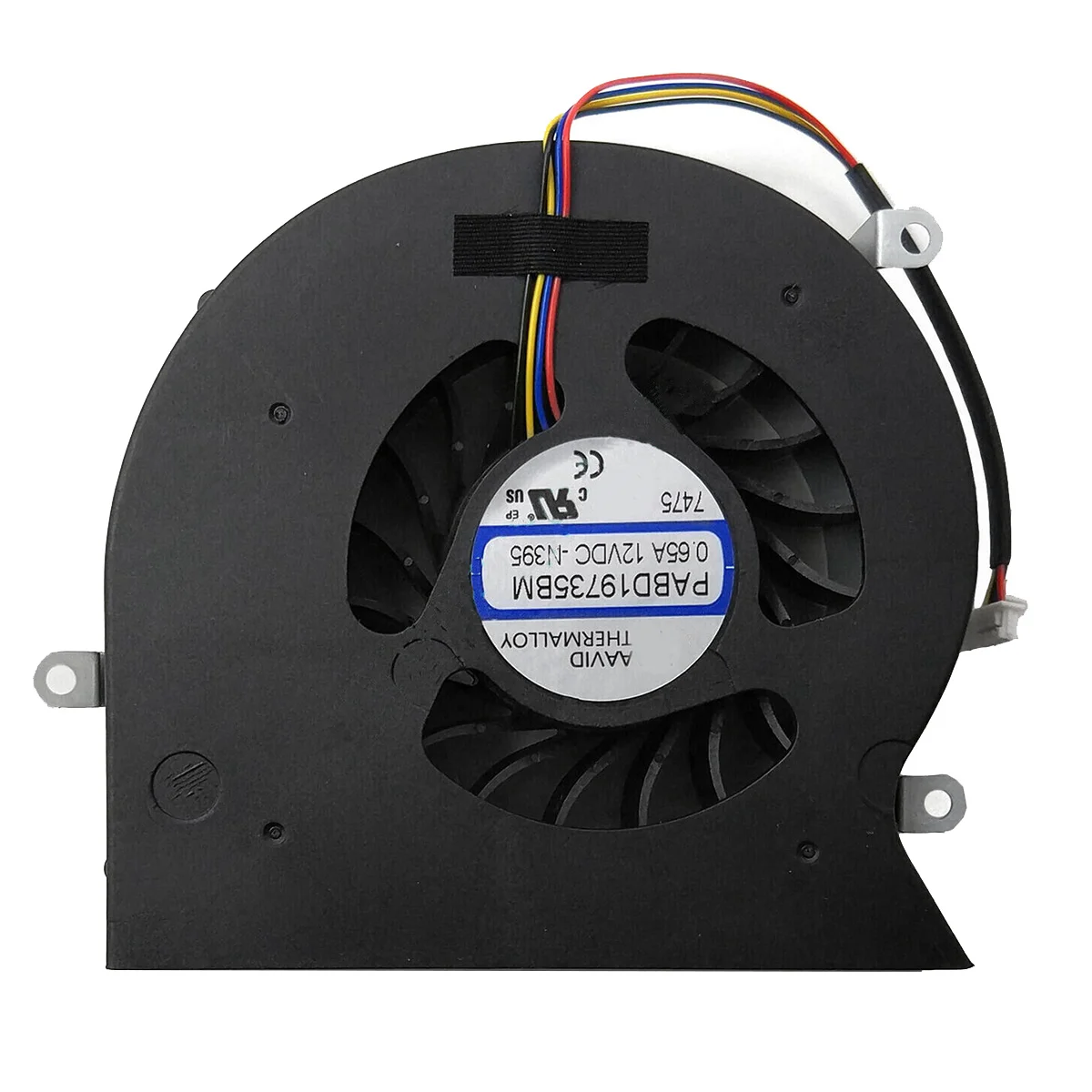 Ventilador de refrigeración de CPU para ordenador portátil, accesorio para MSI GT62VR 6RD GT62VR 6RE GT62VR 7RE Dominator Pro 16L1 16L2