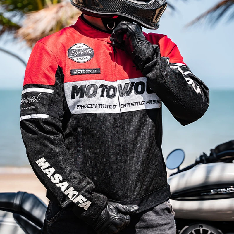 

Новая мотоциклетная куртка, летняя дышащая куртка для мотокросса, ветрозащитная куртка для езды на мотоцикле