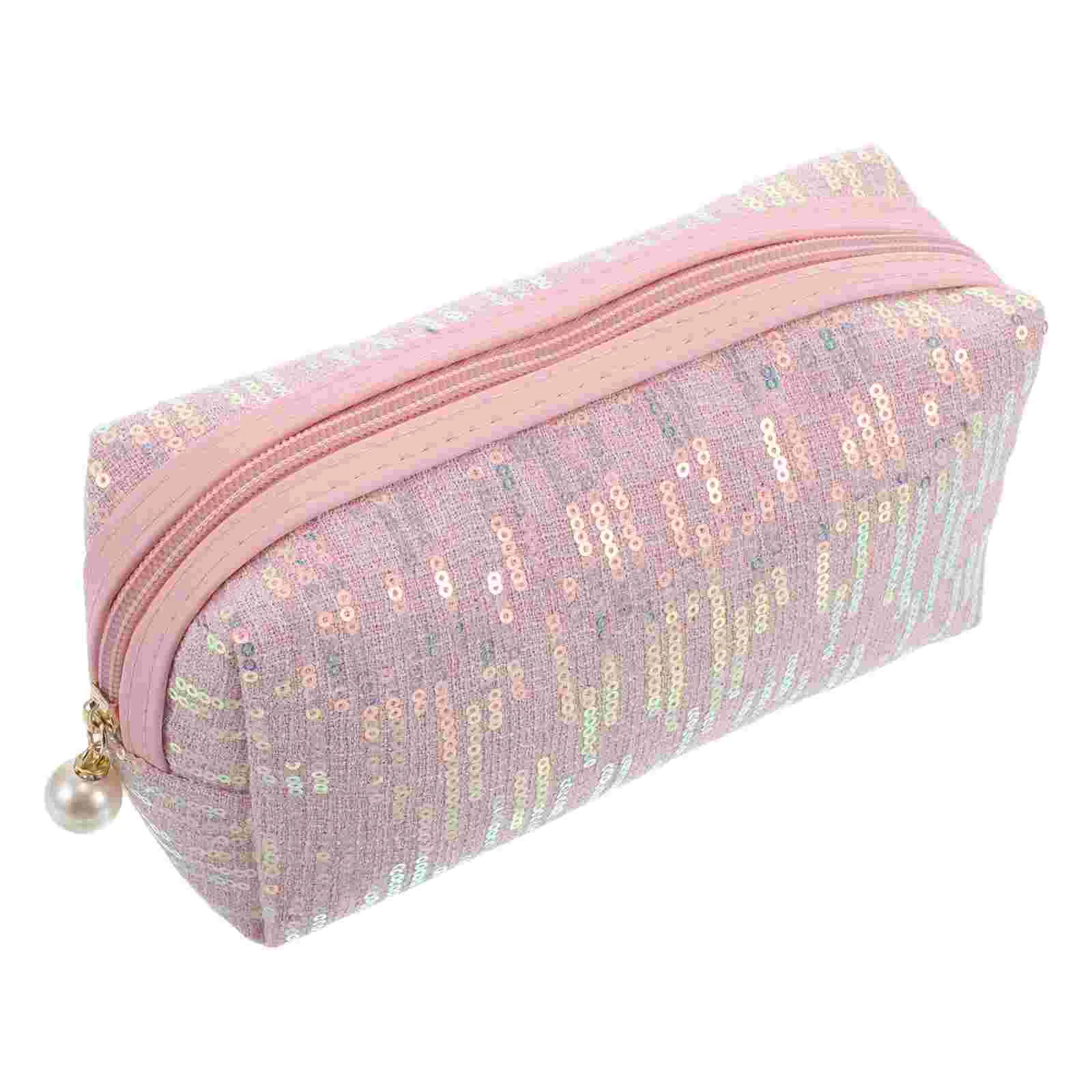 

Car Storage Bag Large Capacity Makeup Cute Kawaii Accessories Travel Small Pouch Bags Polyester