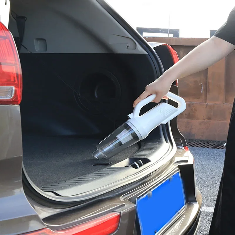 Poderoso aspirador de pó sem fio para carro, máquina multifunções de limpeza doméstica, filtro de metal, filtro portátil portátil