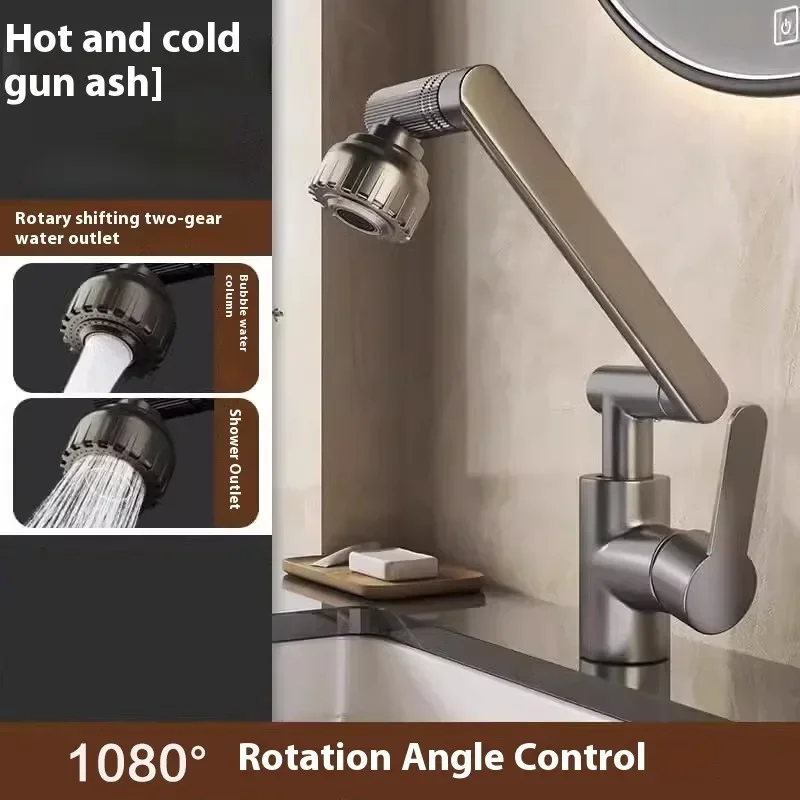 

Bidet Bubbler Sink for Bathroom Facilities Water Faucet Tap Multifunctional Swivel Extender Filter Robotic Extension Arm Fit