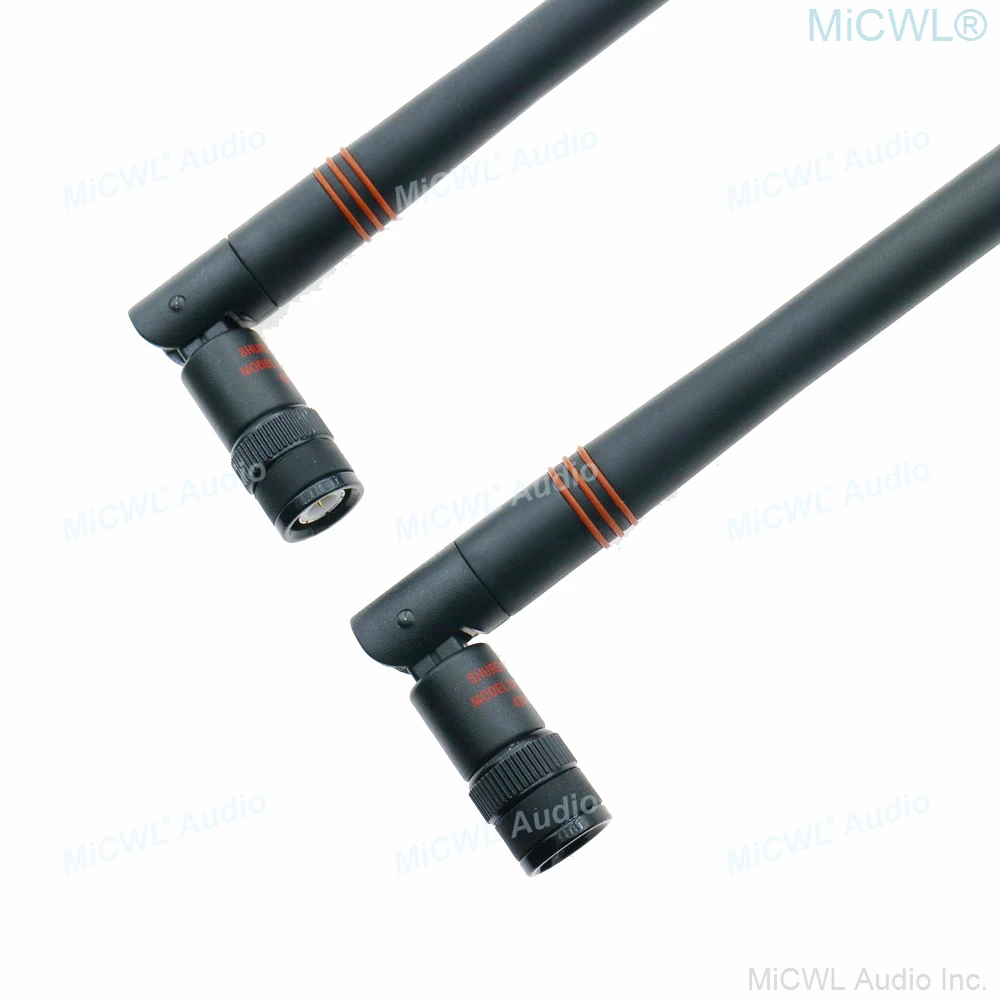 470-542MHZ Microphone BNC Bayonet Antennas For Shure Wireless Microphone System MicwlAudio SU-001 With Pair(2pcs)