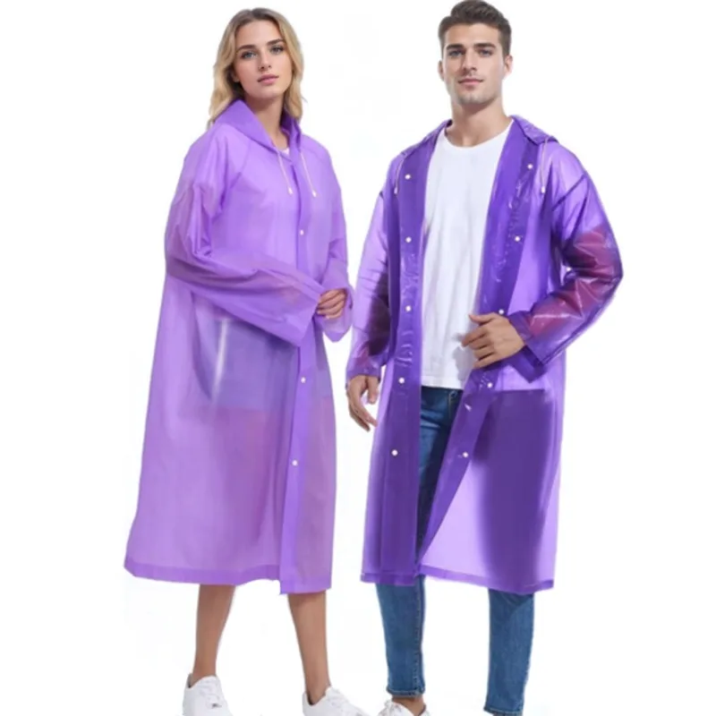 

Disposable Adults Reusable Raincoats,Waterproof Rain Ponchos,Adults-Reusable Emergency Raincoats with Hoodand Drawstring