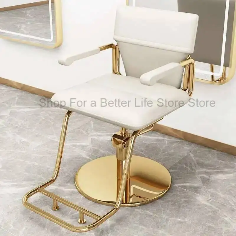 

Treatment Wheeled Barber Tattoo Chair Pedicure Master Hairdresser Barber Chair Ergonomic Sedia Hairdresser Facility Furniture AA