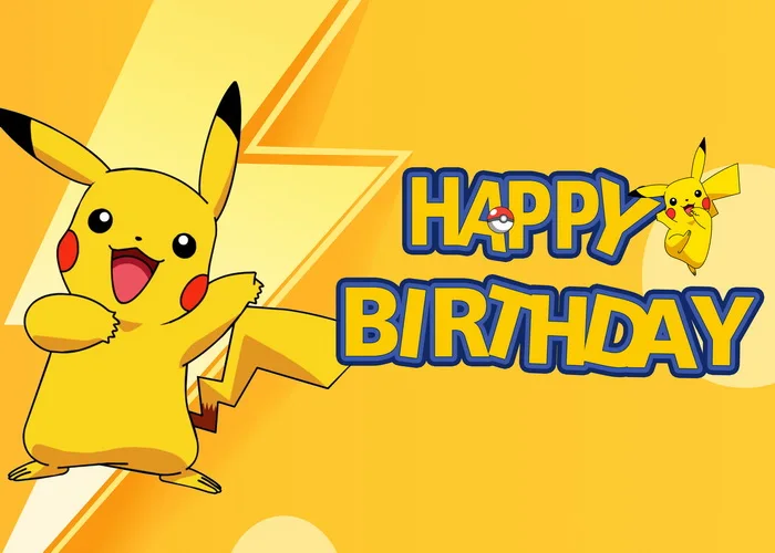 Bambini festa di compleanno sfondo Pokemon tema decorazione Pikachu fotografia sfondo tasca mostro evento parete foto Banner