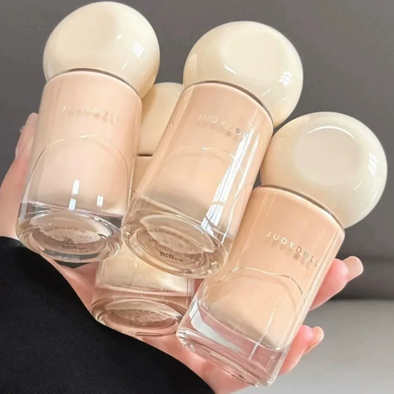 Judydoll Gesichts-Foundation Concealer Feuchtigkeitsspendend Ölkontrolle Langanhaltend Hydratisierende BB-Creme Matt-Finish Koreanisches Make-up 30ml