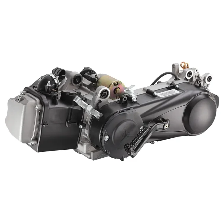 China manufacturer General-purpose gy6 engine 50/80/125/150CC horizontal carburetor version long or short axis engine