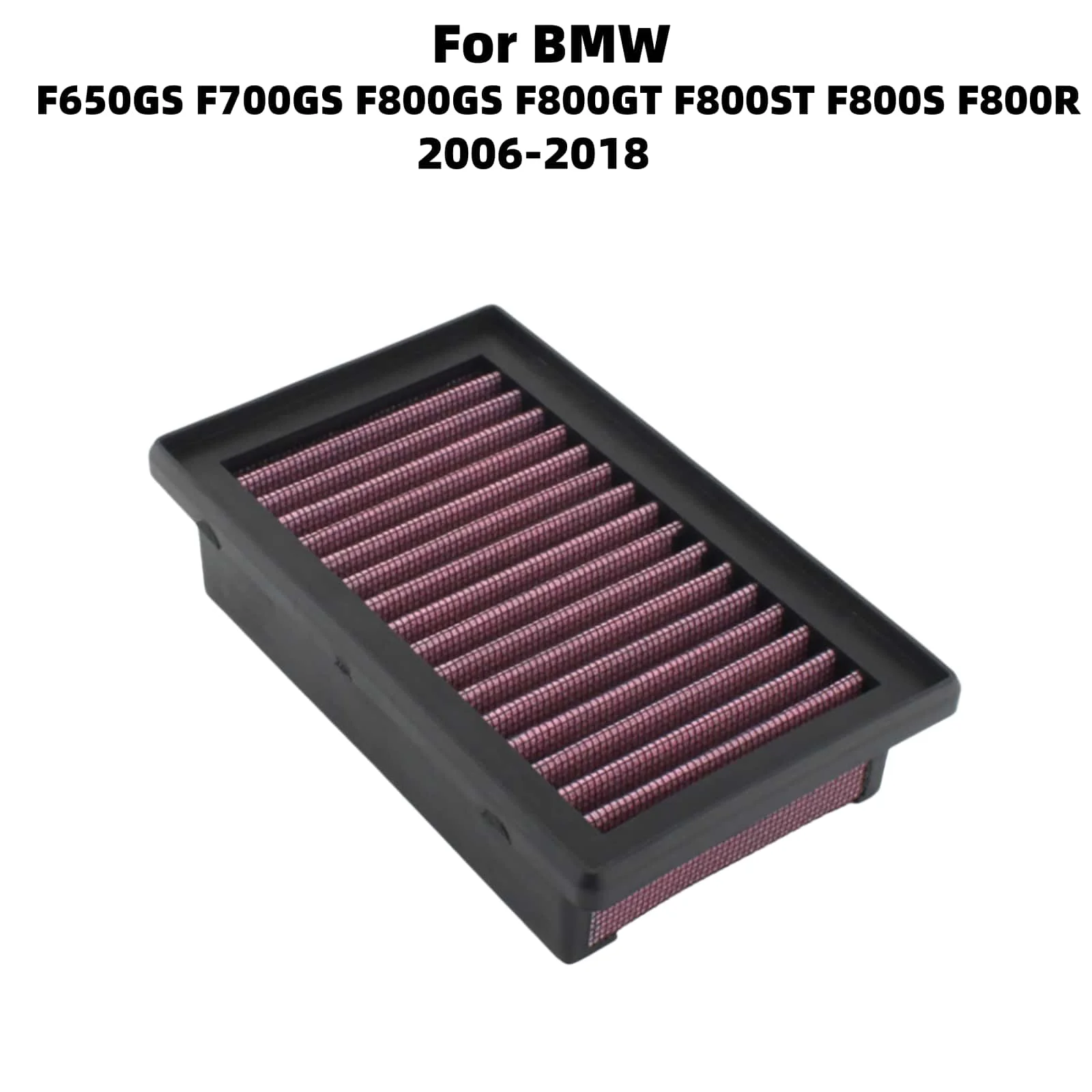 Motorcycle Engine High Flow Element Replacement Moto Accessorie For BMW F650GS F700GS F800GS F800GT F800ST F800S F800R