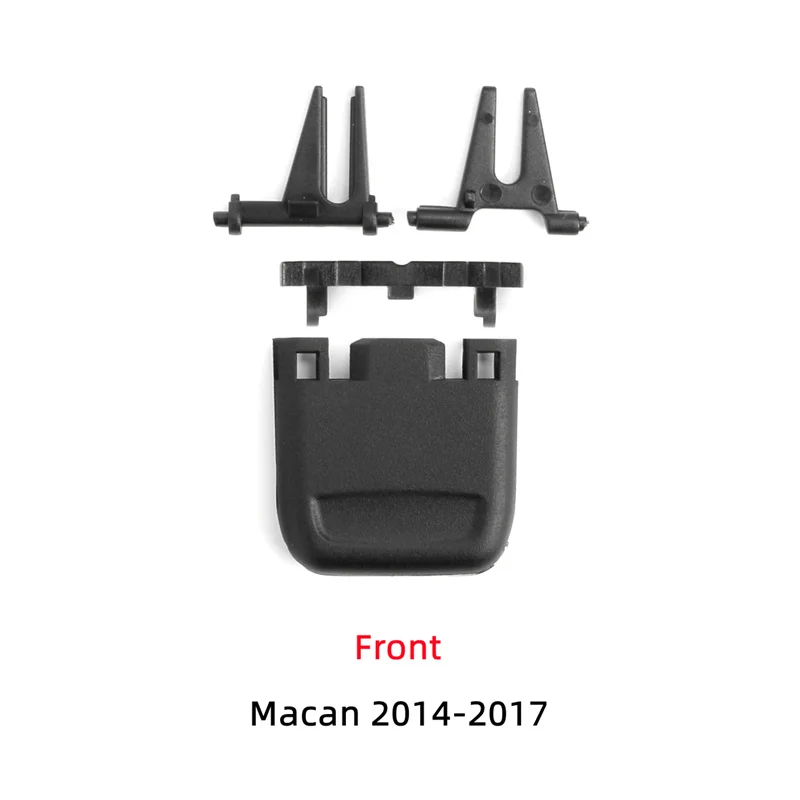 Car Front Dashboard Air Conditioner Rear Outlet A/C Air Conditioning Vents Tab Clip For Porsche Macan 2018 - 2024