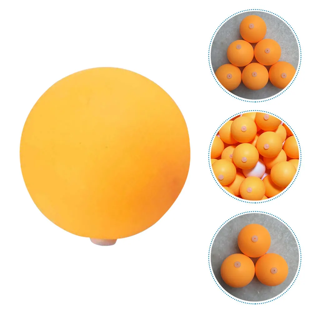 30pcs Table Tennis Balls With Silicone Plugs For Precise Pong Training Punched Balls With Holes For Enhanced Performance Ball
