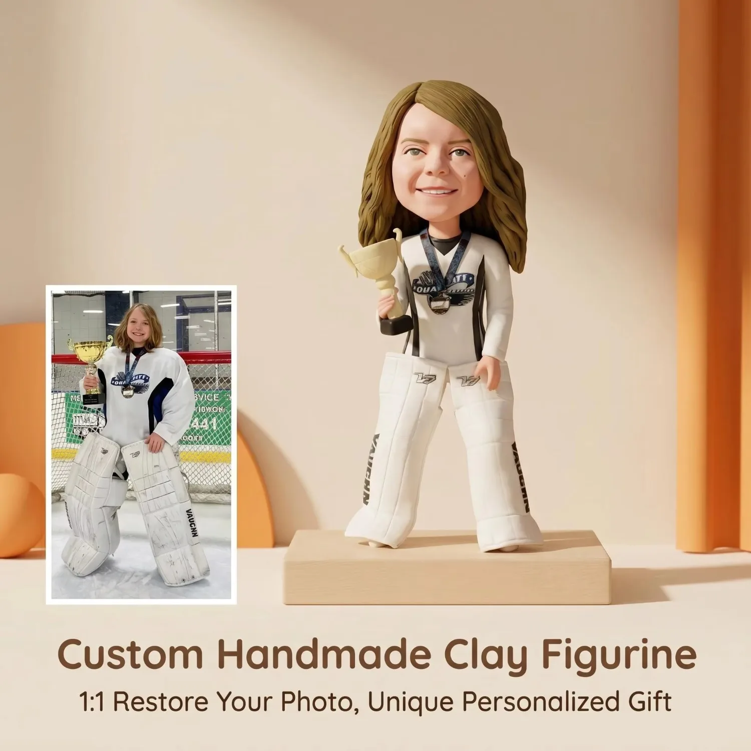 Personalized Figurines Custom Bobble Head Bobblehead Personalised Clay Figurine Gift For Him Her Anniversary Decor Home Decor