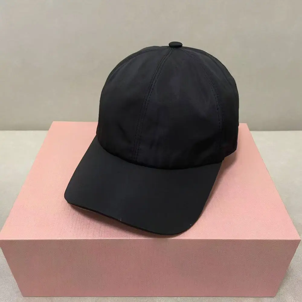 Trendy Hard Crown Baseball Cap Letter Stitching Unisex Hat Adjustable Sun Protection Casual Outdoor Sports Fashion Cap