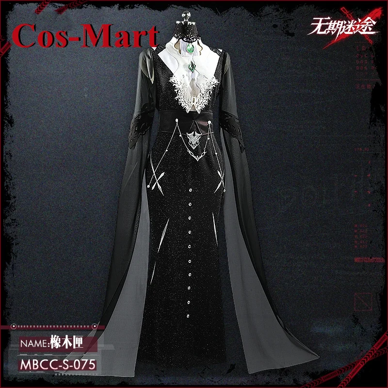 Cos-Mart-Caminho Jogo para Nowhere Oak Caso Cosplay Traje, lindo Uniforme Elegante, Role Play Roupas, Festa Atividade