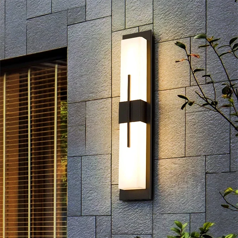 

TEMAR Contemporary LED Outdoor Wall Lamps Electric Simplicity Waterproof Balcony Hallway Courtyard Villa Gate Hotel