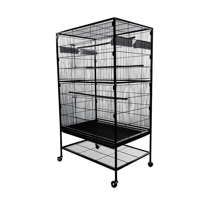 

Hot Sales New Big Meta Wire Strong Fine Iron Material Parrot Breeding Cage Big Cage For Birds Indoor Pet Cage
