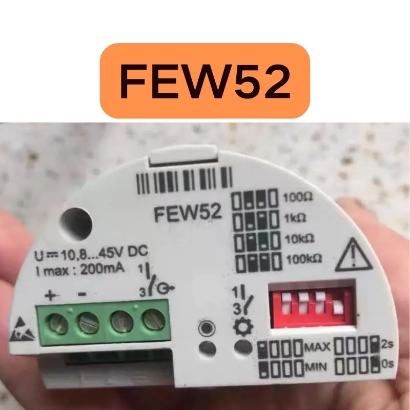 

The second-hand E+H module FEW52 tested OK and its function is intact