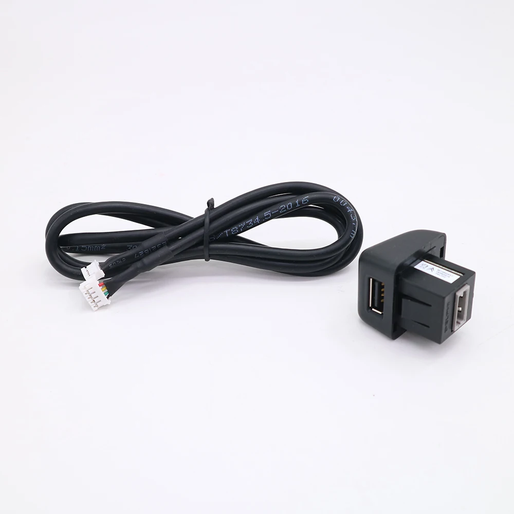 USB Cable and Auto Radio USB Plugs For Peugeot 206 207 208 307 308 407 408 Citroen C2 C3 C4  (RD45 RD43 RT4 SMEG SMEG+)