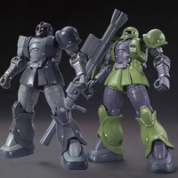 GTO MS-05 Zaku I 018/009 HG 1/144 Kycilia's Forces Denim/Slender  Mech Assembly Model Kit Action Figures Kids Toy Decoration