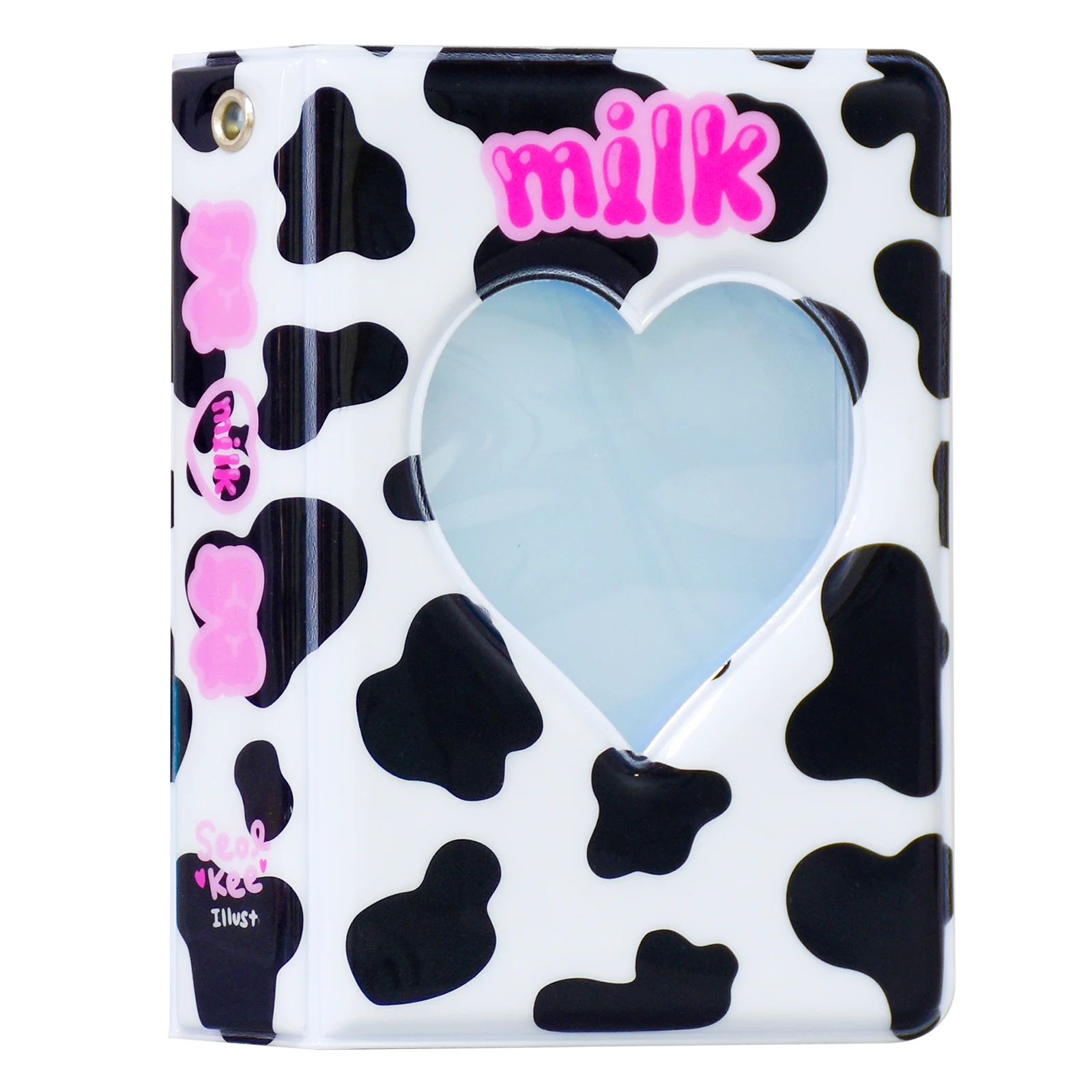 3 Inch 40 Pocket Mini Fotoalbum Voor Fujifilm Instax Camera Kpop Photocard Binder Love Heart Holle Boek Fotokaarthouder