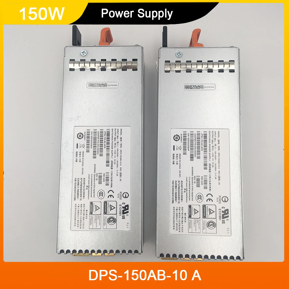

1 PCS JPSU-150-AC-AFO DPS-150AB-10 A For Juniper EX3400 150W AC Power Supply