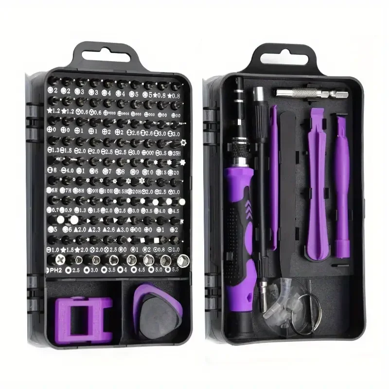 115-teiliges Präzisions-Schraubendreher-Set, Mini-Reparaturset, Torx-Triwing-Bits für Computer, Macbook, Elektronik-Reparaturen, Geschenk für Männer – Detail 5