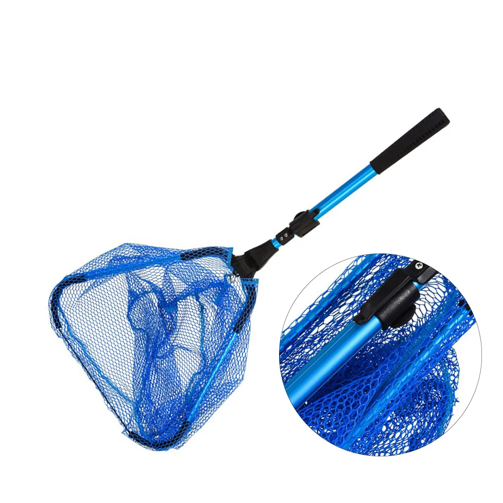 

Foldable Telescopic Aluminum Alloy Lightweight Portable Fishing Net for Fish Tank Aquarium Outdoor Net